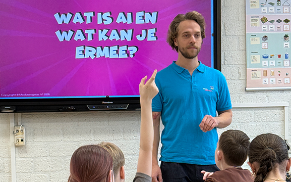 3E PRIJS • AI-workshop voor de hele klas (OP SCHOOL)