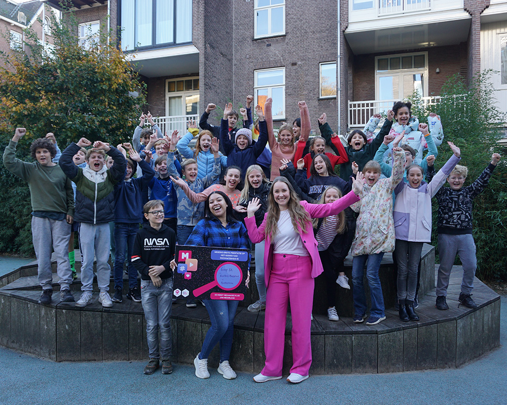Groep 8A van de Nicolaas Maesschool is de meest mediawijze klas van Nederland!