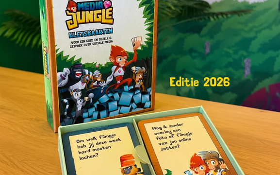 3E PRIJS • Mediajungle Kletskaarten