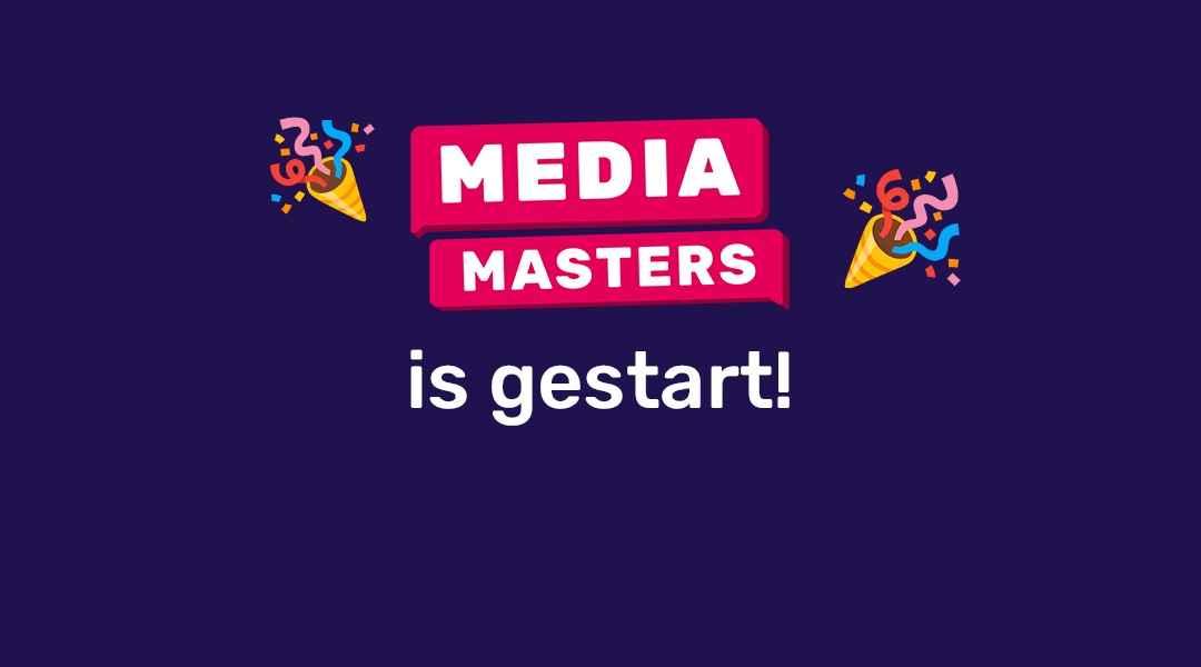 MediaMasters is gestart!